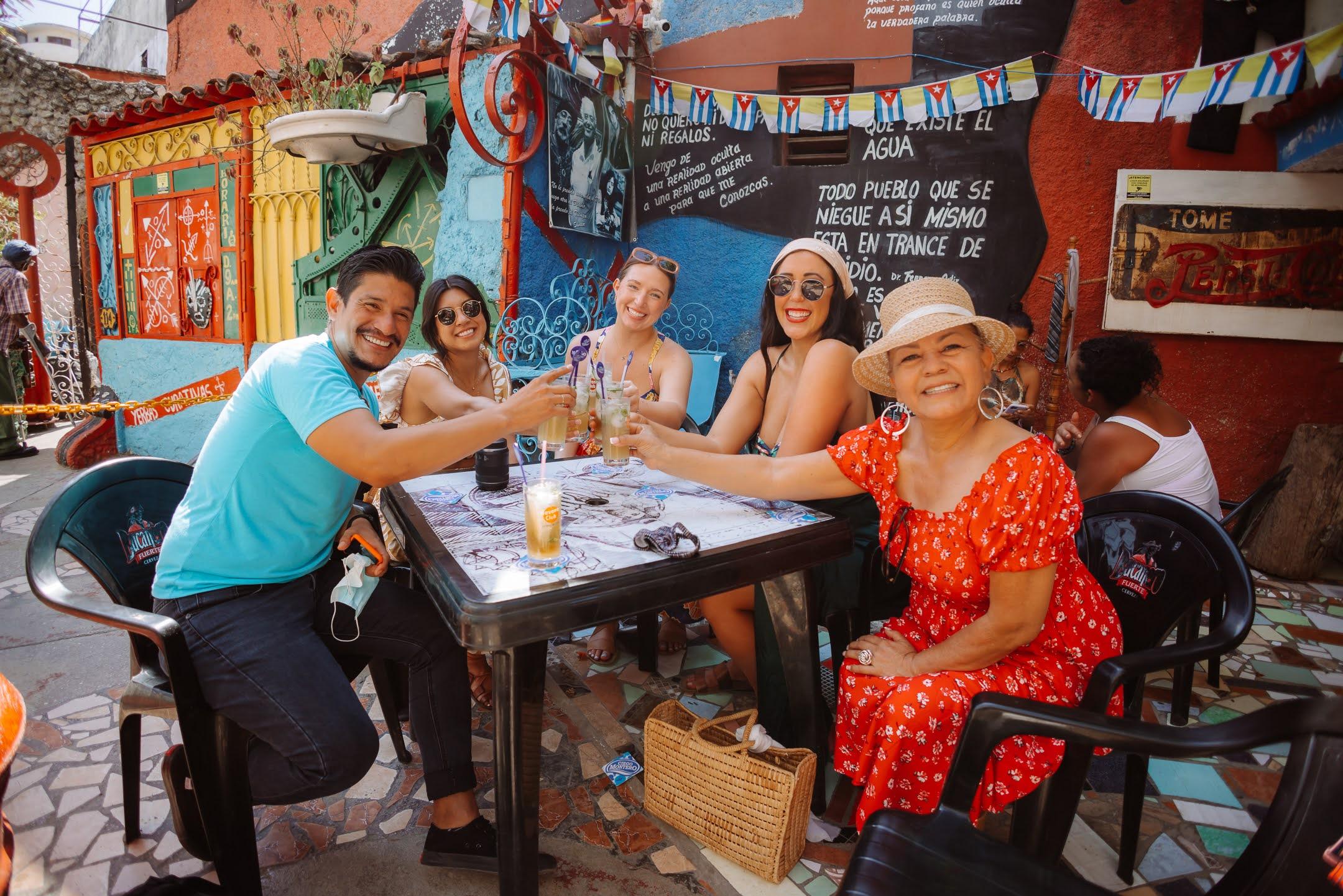 Group drinking